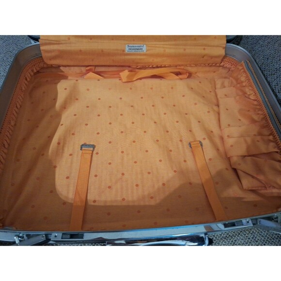 1960’s Samsonite Fashionare Marimekko‎ Suitcase black and white 20x15.5 - Picture 14 of 16